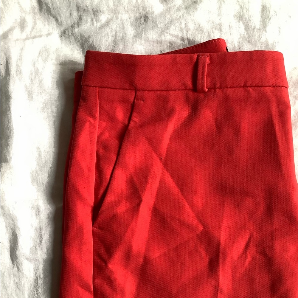 Red shorts